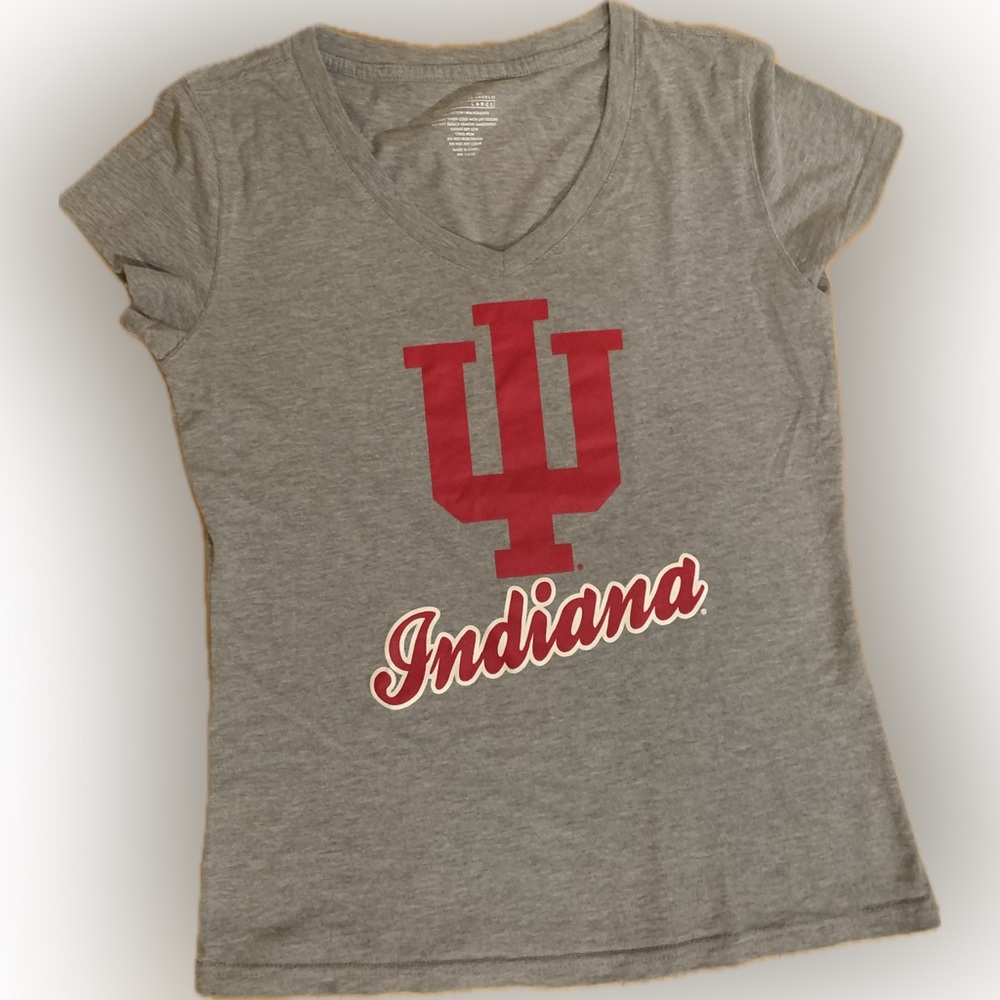 Indiana University IU Hoosiers Women’s Short Sleeved Shirt